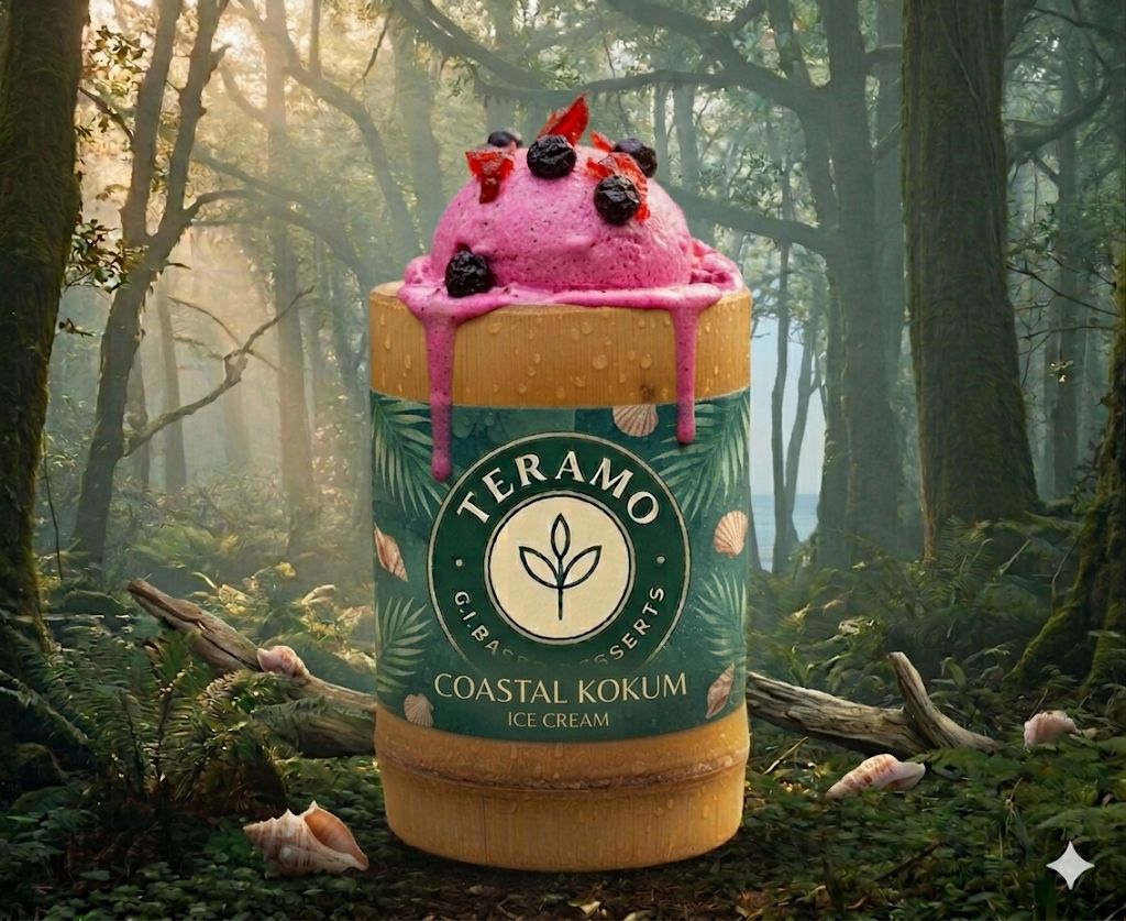 Coastal Kokum ice cream